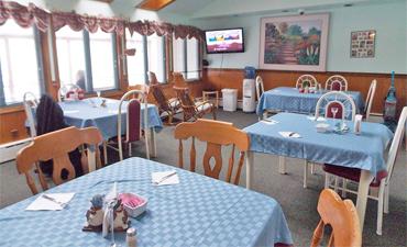 best nursing home dinning room johnstown pa cambria county rose of sharon home